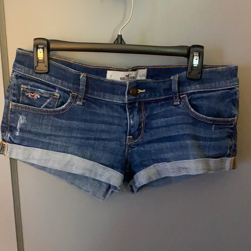 Hollister Distressed Denim Shorts
